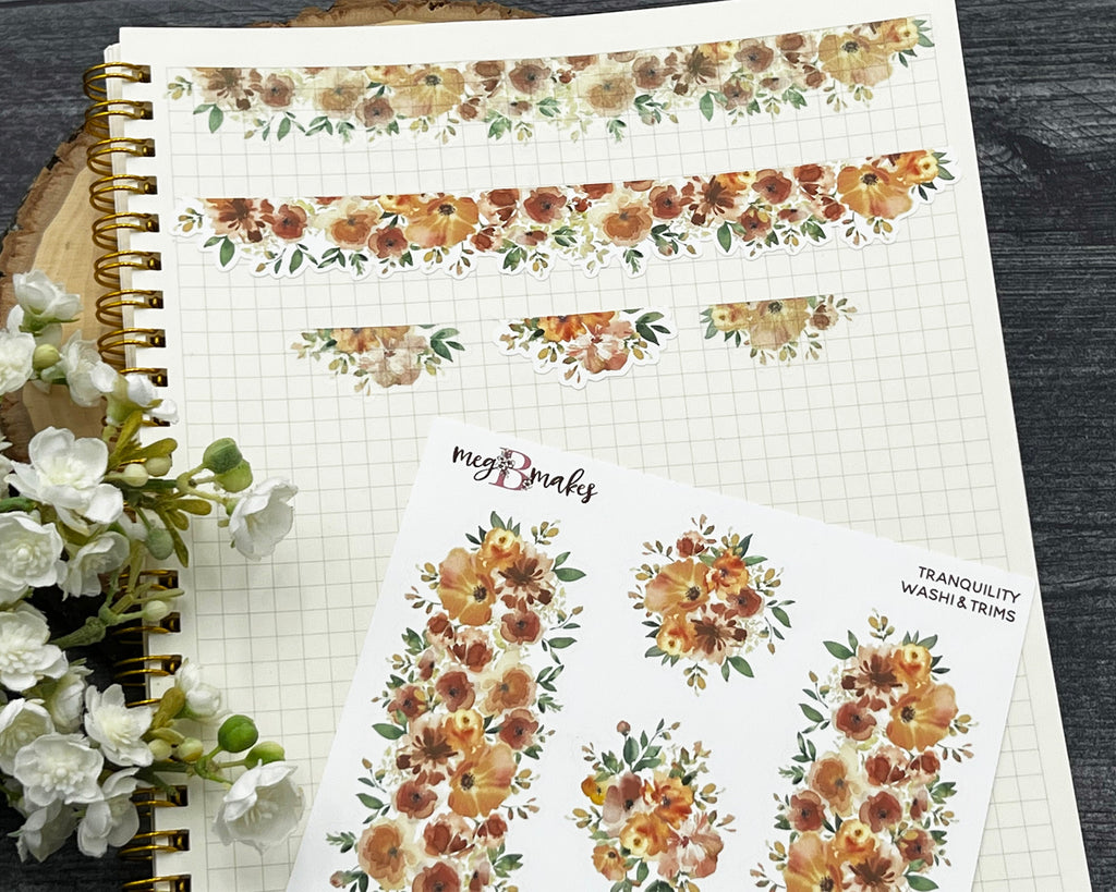 Tranquility Journal Sticker Kit