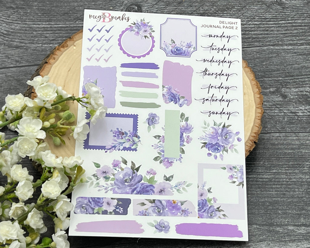 Delight Journal Sticker Kit