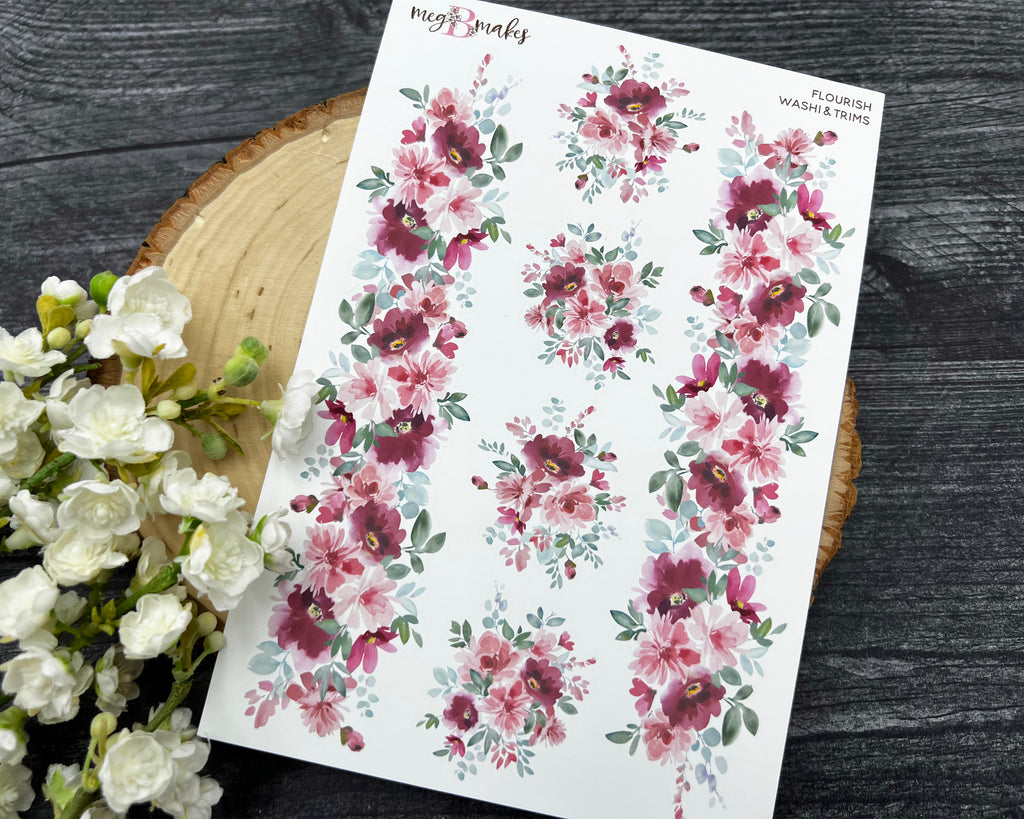 Flourish Journal Sticker Kit