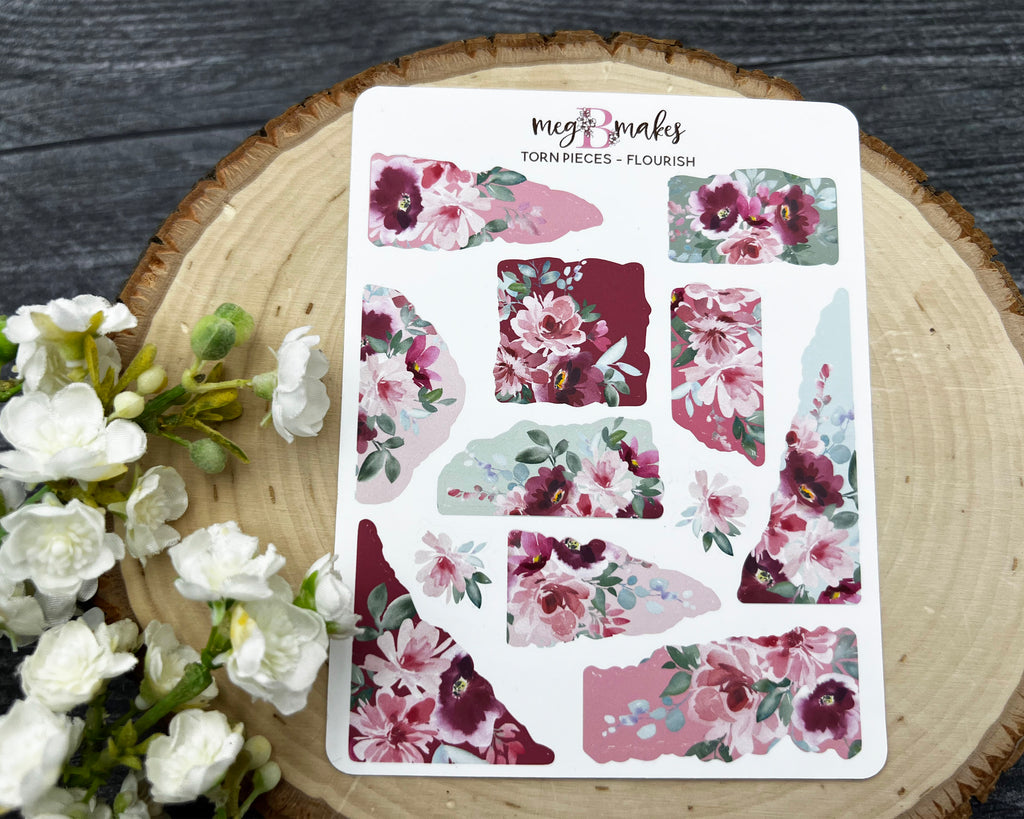 Flourish Journal Sticker Kit