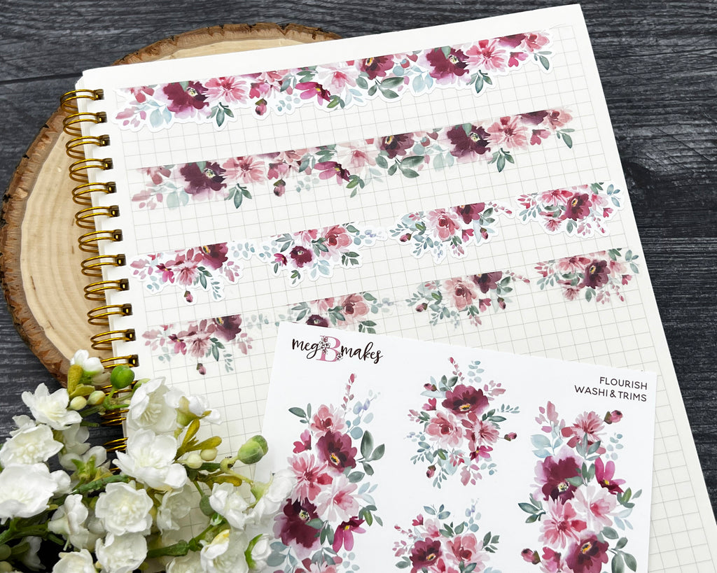 Flourish Journal Sticker Kit