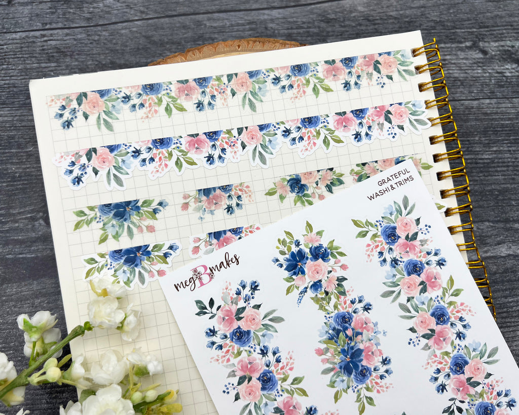 Grateful Journal Sticker Kit