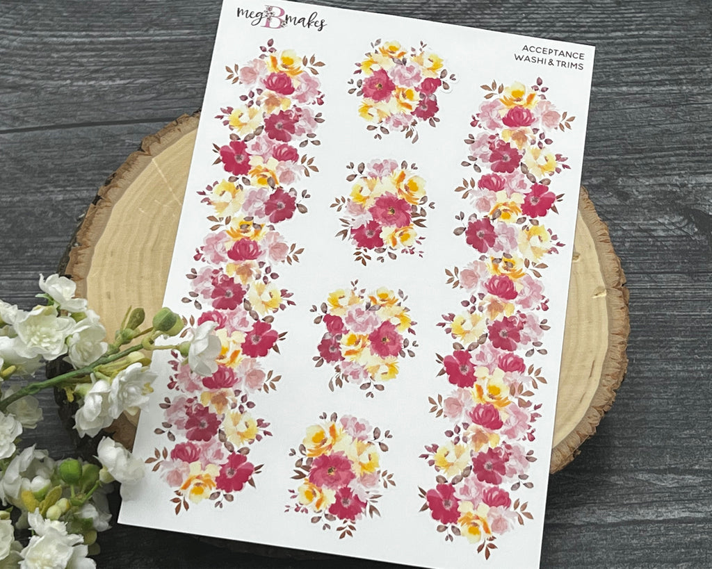 Acceptance Journal Sticker Kit