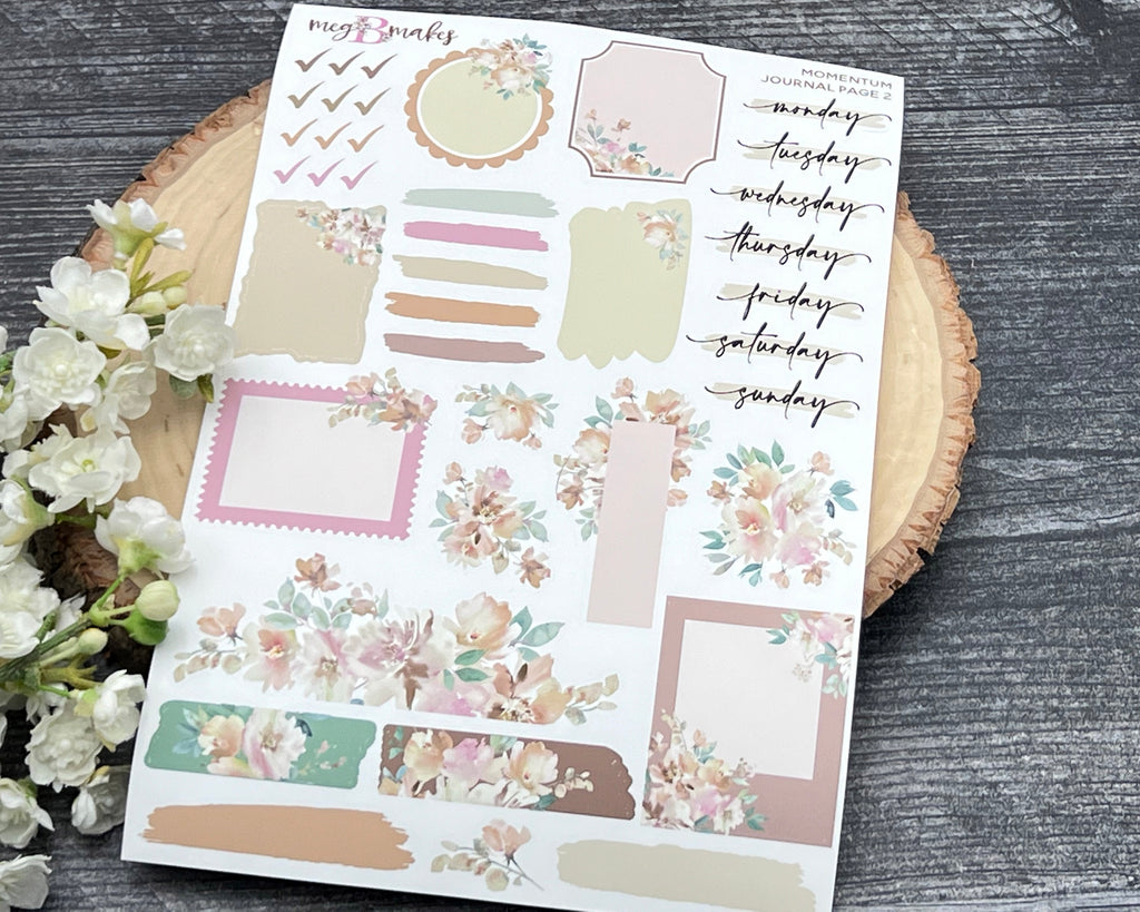 Momentum Journal Sticker Kit