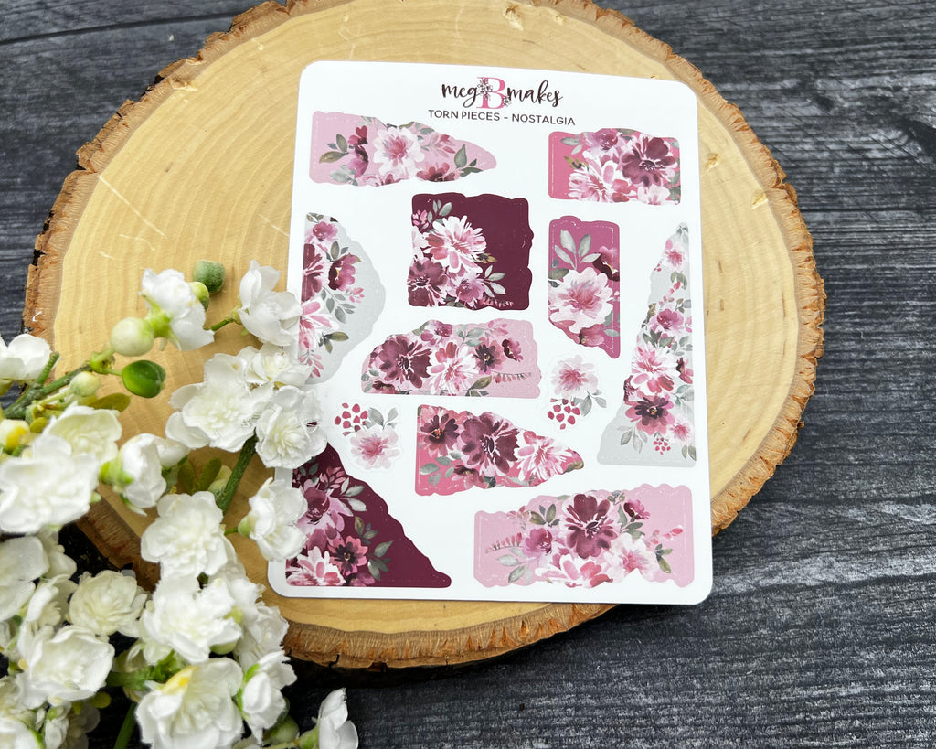 Nostalgia Journal Sticker Kit