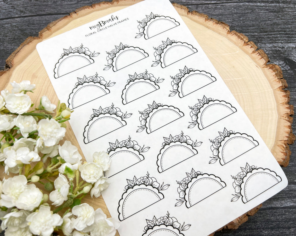 SS Floral Deco Sticker Set