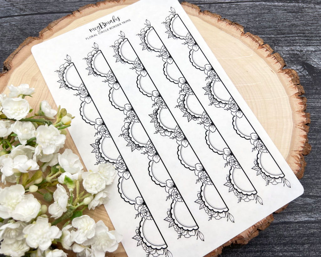 SS Floral Deco Sticker Set