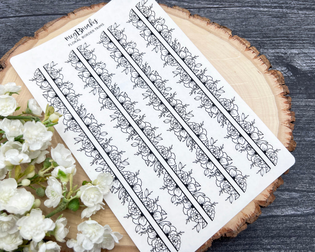 SS Floral Deco Sticker Set