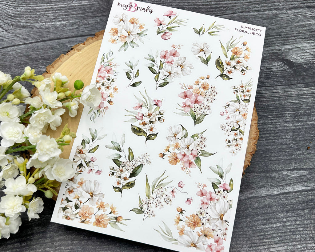 Simplicity Journal Sticker Kit