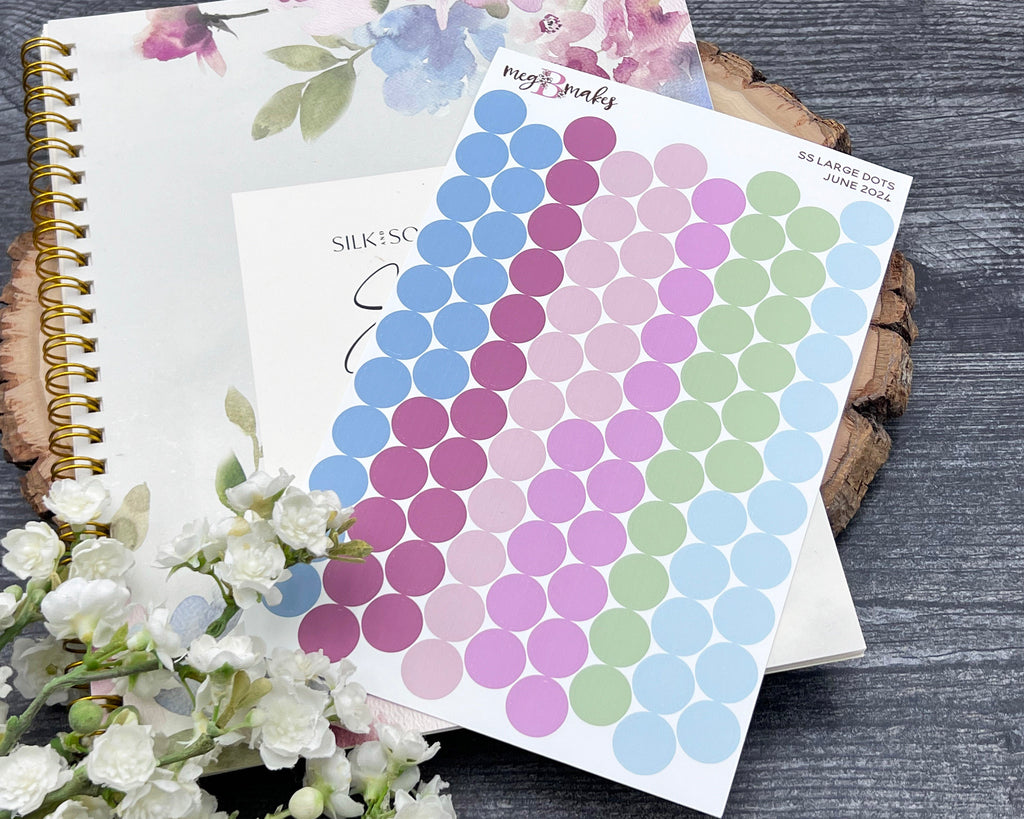 Large Dot Stickers