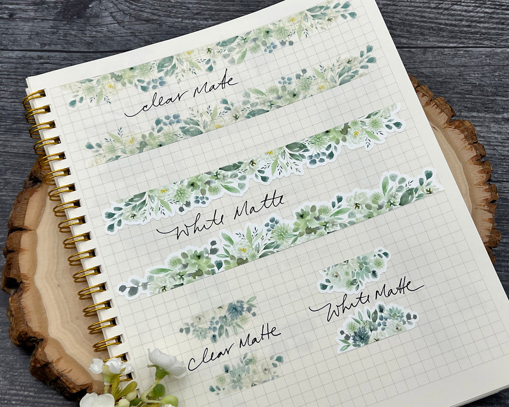 Succulent Journal Sticker Kit